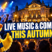 Live music and comedy at Victoria Hall in Stoke-on-Trent