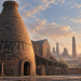 Traditional bottle oven kiln in Stoke-on-Trent pottery heritage setting — illustrative image